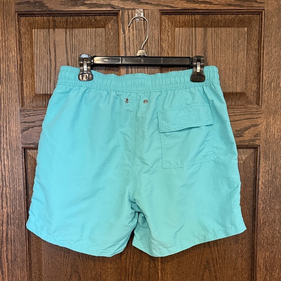 Polo by Ralph Lauren Men's Aqua Swim Trunks - Picture 8 of 9